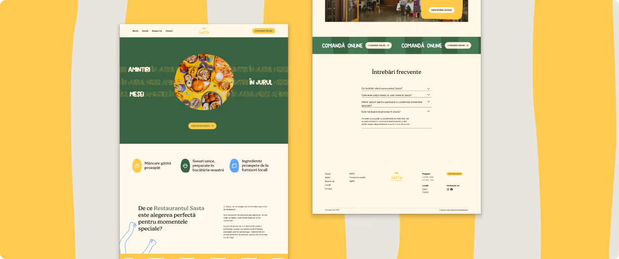 Sasta web design and Webflow development